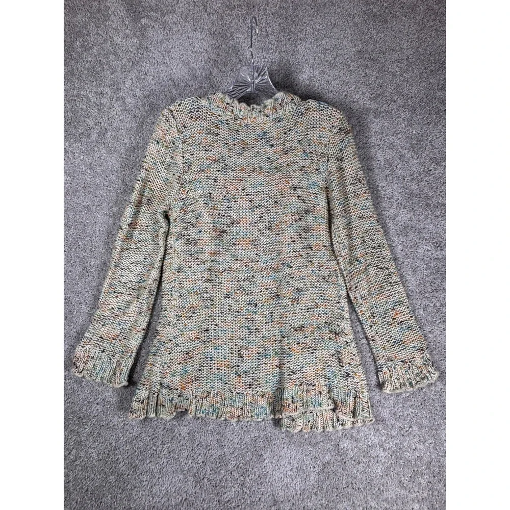 BCBGMAXAZRIA Women's‎ Multicolor Knit Cardigan Sweater Size L (READ)